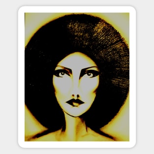 1973 by Jacqueline Mcculloch ,for House of Harlequin Sticker